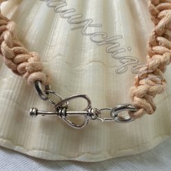Natural Macrame Bracelet